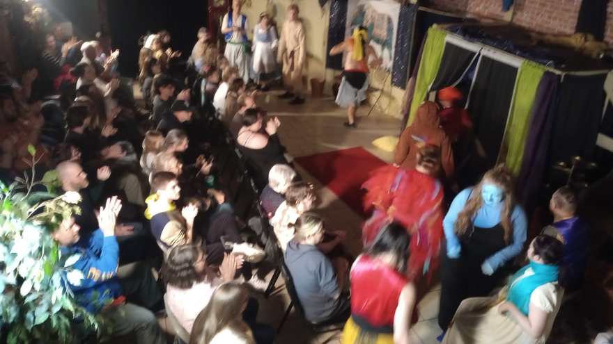 The Twisted company takes its bows to an applauding house